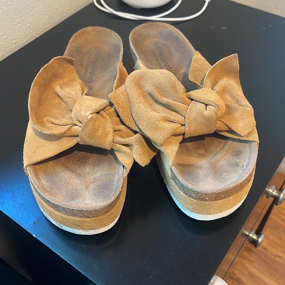 Platform Jeffrey Campbell Slides - image 2